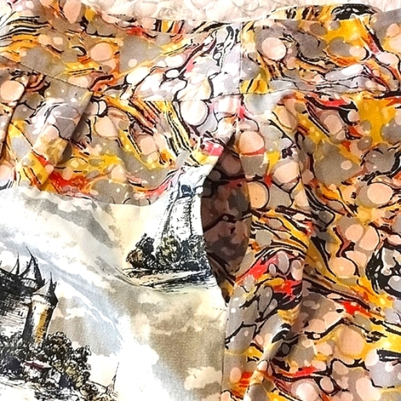 Leifnotes Woman's Multi Color Lined Mini (3 Different Pattern) Skirt, Size: 2 - Picture 7 of 12